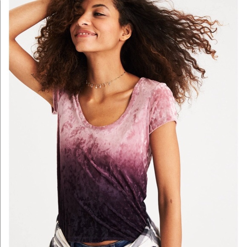 Velvet American Eagle top